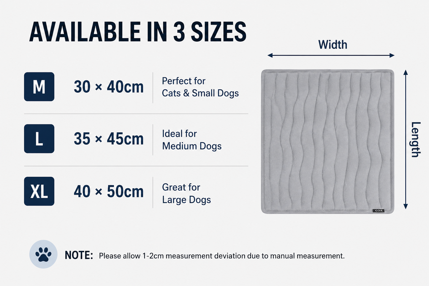 Cooling Pet Mat for Dogs & Cats