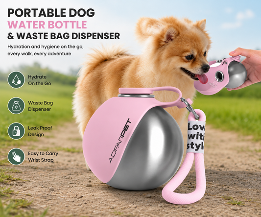 Travel Water Bottle for Dogs & Cats