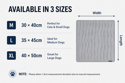 Cooling Pet Mat for Dogs & Cats
