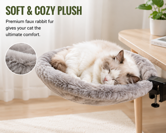 Desk Mounted Cat Bed