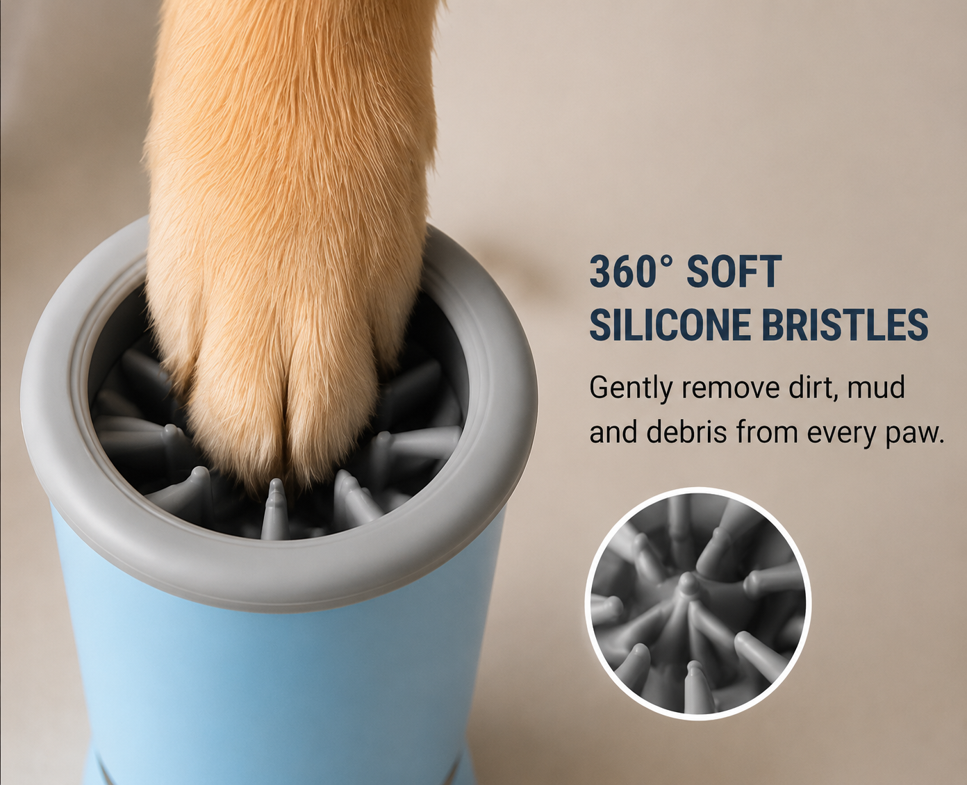 Automatic Pet Paw Cleaning Cup