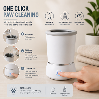 Automatic Pet Paw Cleaning Cup